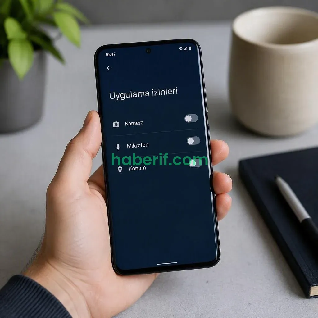 Android’de Uygulama İzinleri Nasıl Kapatılır? Kamera, Mikrofon ve Konum Erişimini Yönetme Rehberi