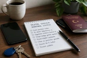 Kişisel Veriler İnternette Nasıl Korunur? Uygulamalı Dijital Gizlilik Kontrol Listesi