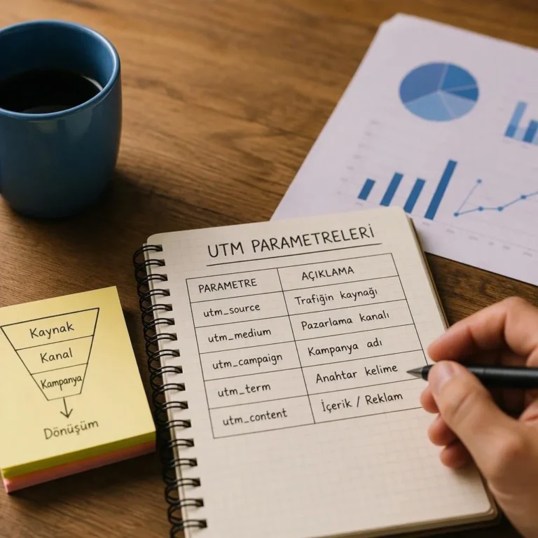 UTM Parametreleri Nasıl Oluşturulur? Kampanya Trafiğini Google Analytics 4’te Doğru İzleme Rehberi